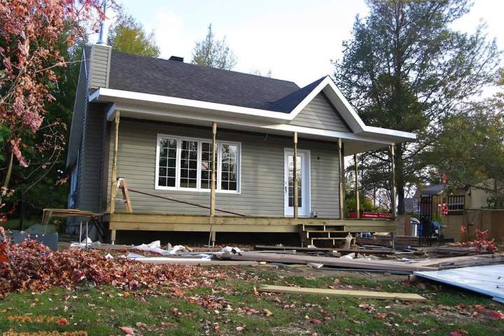 Maison avant rénovation Québec